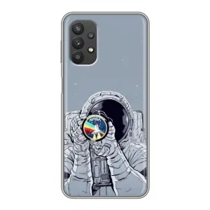 Чохол NASA для Samsung Galaxy A32 (AlphaPrint) (Космонавт фото)