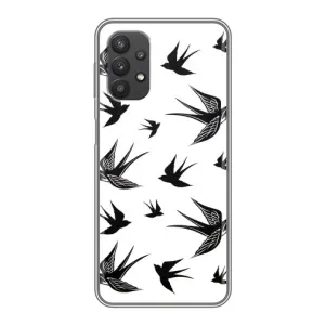 Чохол з пташками на Samsung Galaxy A32 (VPrint) (Ластівки)