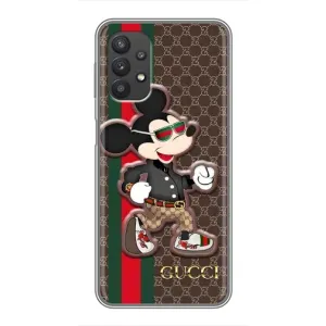 Чохли GUCCI для Самсунг Ґлексі А32 (AlphaPrint) (Маус Гуччі)
