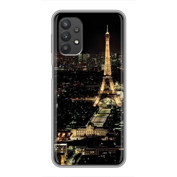Чехол с принтом «Ночной Париж» для Samsung Galaxy A32