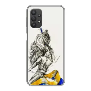 Чохли (Доброго вечора, ми за України) для Самсунг Ґлексі А32 (AlphaPrint) (Перемога)