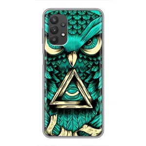 Чохол з пташками на Samsung Galaxy A32 (VPrint) (Сова з оком)