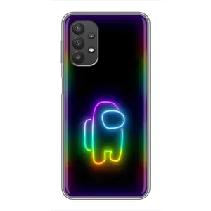 Чохли Амонг Ас для Samsung Galaxy A32 (AlphaPrint) (Яскравий скін)