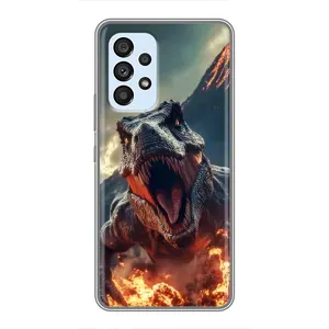 Чехол с принтом «Огненный динозавр» для Samsung Galaxy A33 (5G)