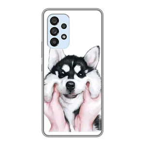 Чохли з собаками для Samsung Galaxy A33 (5G) (VPrint) (Радісний Хаскі)