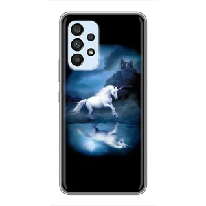 Чохол для Самсунг Ґелексі А33 (5Дж) - (Єдинорожки - Новинки) (AlphaPrint) (Єдиноріг)