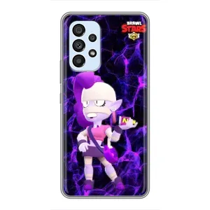 Чехлы Brawl Stars для Samsung Galaxy A33 (5G) (AlphaPrint) (Емз Бравл Старс)