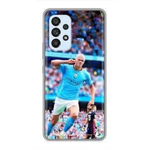 Чохли з футболістом Ерлінг Холанд для Samsung Galaxy A33 (5G) (AlphaPrint) (фанати Холанда)