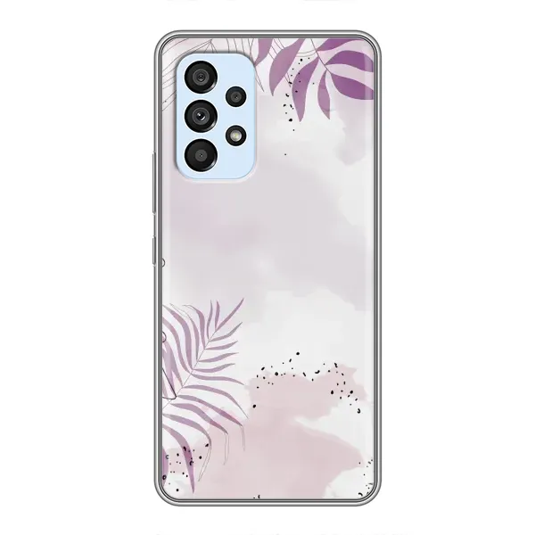Чохол з принтом «Фіолетове листя» для Samsung Galaxy A33 (5G)
