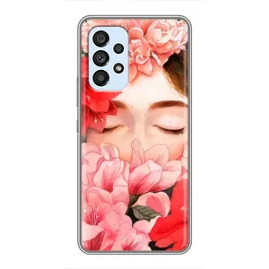 Чехлы (ART) Цветы на Samsung Galaxy A33 (5G) (VPrint) (Очі в квітах)
