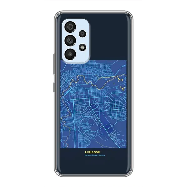 Чохол з принтом «Луганськ» для Samsung Galaxy A33 (5G)