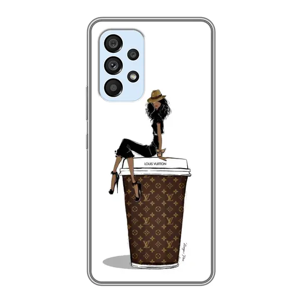 Чохол з принтом «кава LOUIS VUITTON» для Samsung Galaxy A33 (5G)