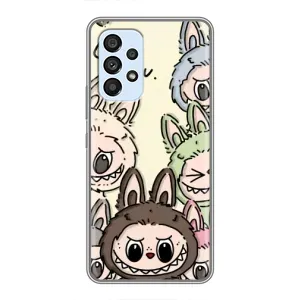 Чохол з Лабубу на Samsung Galaxy A33 (5G) (Золота мавпа Bored Ape)