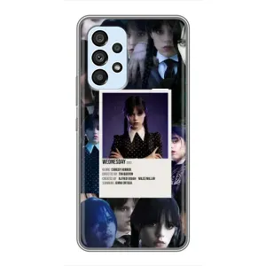 Чохли Венсдей на Samsung Galaxy A33 (5G) Уенсдей (AlphaPrint) (колаж Венздей)