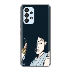 Чохол з друком для Samsung Galaxy A33 (5G) - (Мода) (AlphaPrint) (Гарна дівчина)