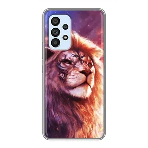 Чохол з картинкою ЛЕВ для Samsung Galaxy A33 (5G) (VPrint) (Красочний Лев)