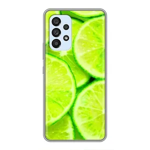 Чохли з фруктами для Samsung Galaxy A33 (5G) (VPrint) (Лайм)