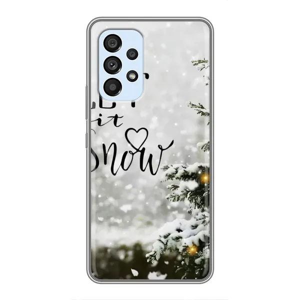 Чохол з принтом «Let it snow» для Samsung Galaxy A33 (5G) Чохол з принтом «Let it snow» для Samsung Galaxy A33 (5G)