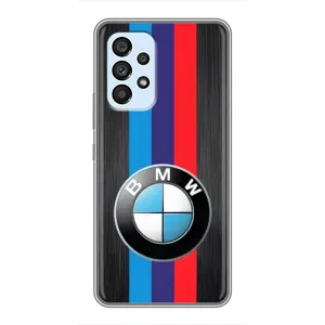 Чохол для Самсунг Ґелексі А33 (5Дж) - з принтом БМВ (AlphaPrint) (Лого BMW)