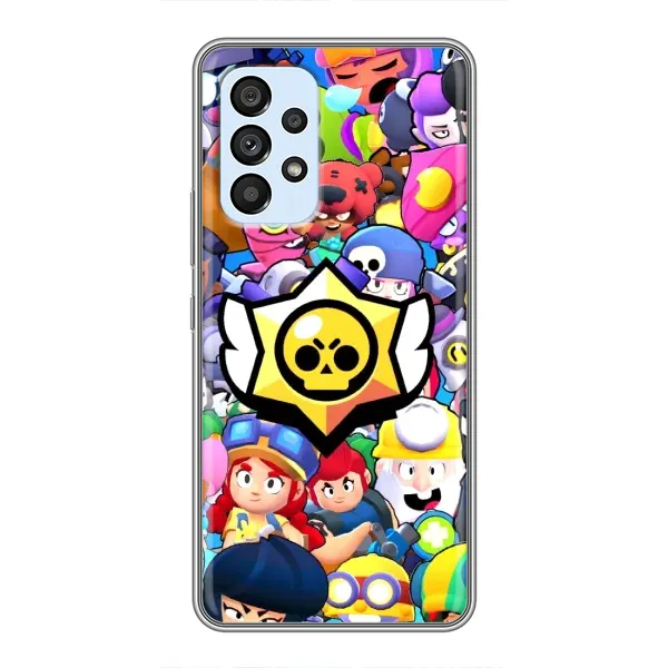 Чехол с принтом «Лого Brawl Stars» для Samsung Galaxy A33 (5G)