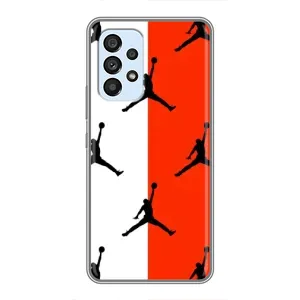 Чохли для Samsung Galaxy A33 (5G) - з картинкою JORDAN (AlphaPrint) (Лого Джордан)