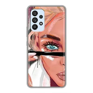 Чохол з друком для Samsung Galaxy A33 (5G) - (Мода) (AlphaPrint) (Макіяж)