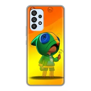 Чехол для Samsung Galaxy A33 (5G) Бравл Старс (VPrint) (Хлопчик Леон)