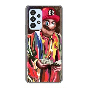 Бренднові Чохли для Samsung Galaxy A33 (5G) - (PREMIUMPrint) (Mario LV)
