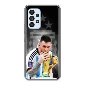 Чохли для Samsung Galaxy A33 (5G) (Leo чемпіон) (AlphaPrint) (Мессі Чемпіон)