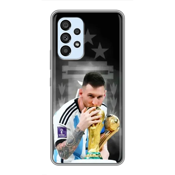 Чехол с принтом «Месси Чемпион» для Samsung Galaxy A33 (5G)