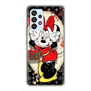 Чохол Disney Mouse Samsung Galaxy A33 (5G) (PREMIUMPrint) (Мінні peace)