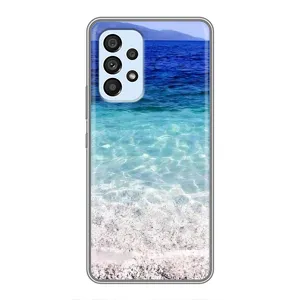 Силіконовий чохол з КАРТИНКАМИ літо для Samsung Galaxy A33 (5G) (AlphaPrint) (Море)
