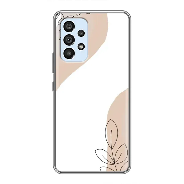 Чохол з принтом «Нюдова гілочка абстракція» для Samsung Galaxy A33 (5G)