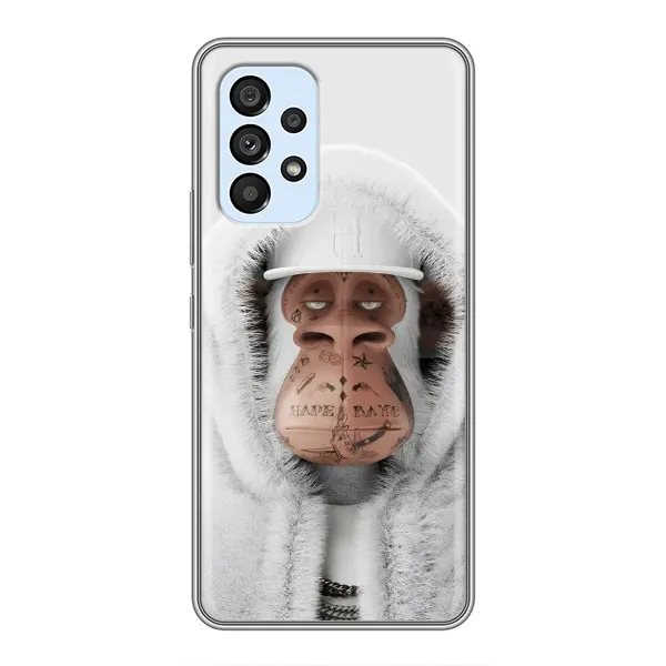 Чехол с принтом «обезьяна NFT в тату» для Samsung Galaxy A33 (5G)