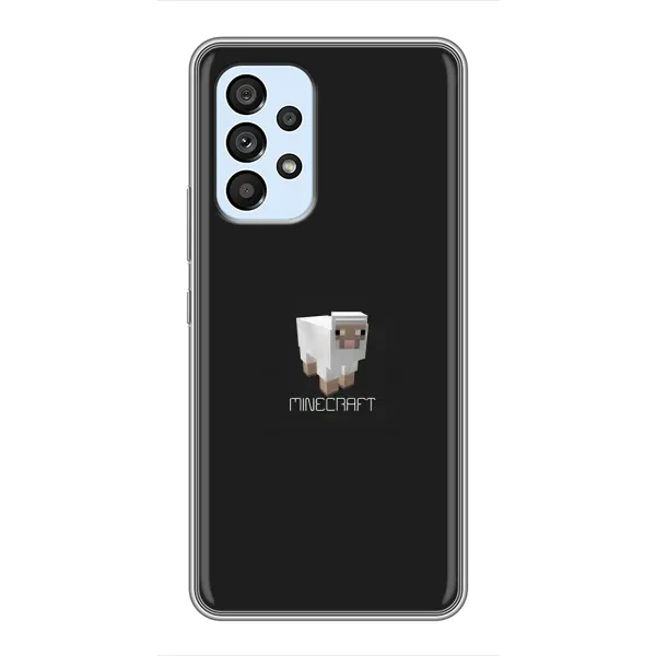 Чехол с принтом «Овечка Майнкрафт» для Samsung Galaxy A33 (5G)