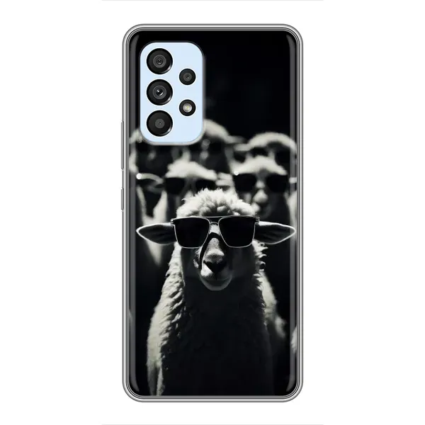 Чохол з принтом «Овечка в окулярах» для Samsung Galaxy A33 (5G) Чохол з принтом «Овечка в окулярах» для Samsung Galaxy A33 (5G)