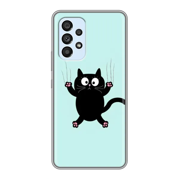 Чехол с принтом «Падающий кот» для Samsung Galaxy A33 (5G)
