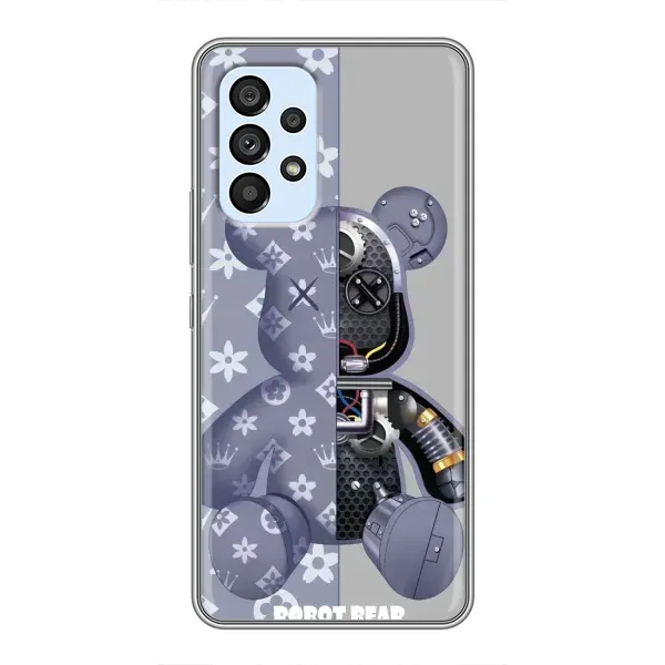 Чохол з принтом «Робот Медведик» для Samsung Galaxy A33 (5G)