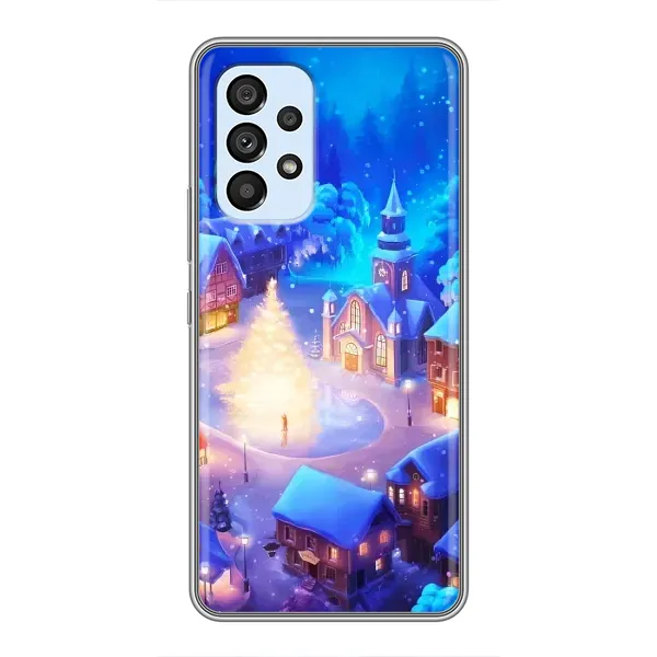 Чохол з принтом «Різдвяне місто» для Samsung Galaxy A33 (5G)
