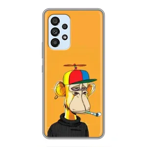 Чохли з Мавпами NFT для Samsung Galaxy A33 (5G) (AlphaPrint) (Нудна мавпа NFT)