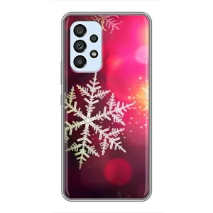 Новорічні Чохли для Самсунг Ґелексі А33 (5Дж) (VPrint) (Сніжинка)