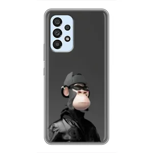 Чохли з Мавпами NFT для Samsung Galaxy A33 (5G) (AlphaPrint) (стильна мавпа NFT)