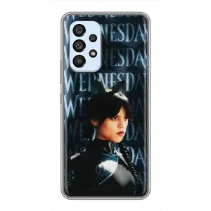 Чохли Венсдей на Samsung Galaxy A33 (5G) Уенсдей (AlphaPrint) (Венздей кішка)