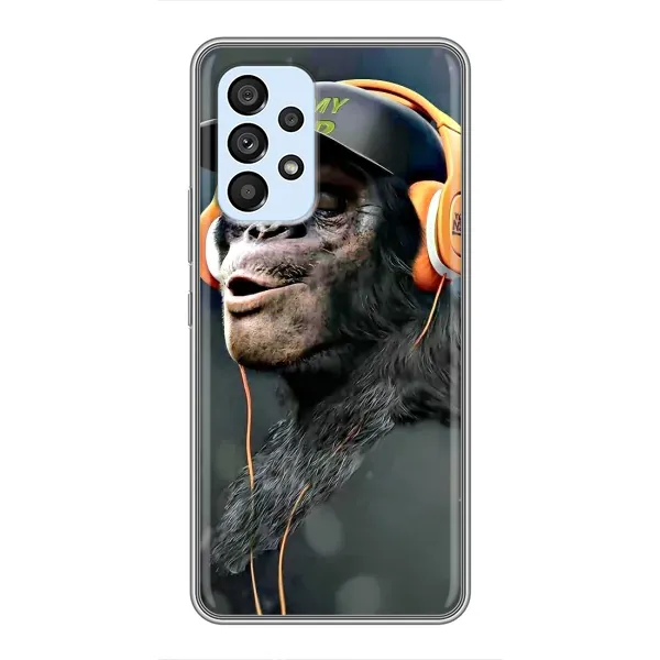 Чохол з принтом «В навушниках» для Samsung Galaxy A33 (5G)