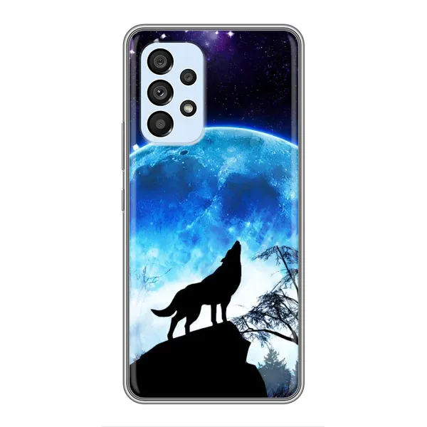 Чехол с принтом «Волк на луну» для Samsung Galaxy A33 (5G) Чехол с принтом «Волк на луну» для Samsung Galaxy A33 (5G)