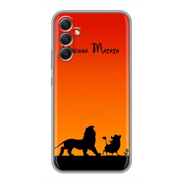 Чохол з принтом «Акуна Матата закат» для Samsung Galaxy A34 Чохол з принтом «Акуна Матата закат» для Samsung Galaxy A34