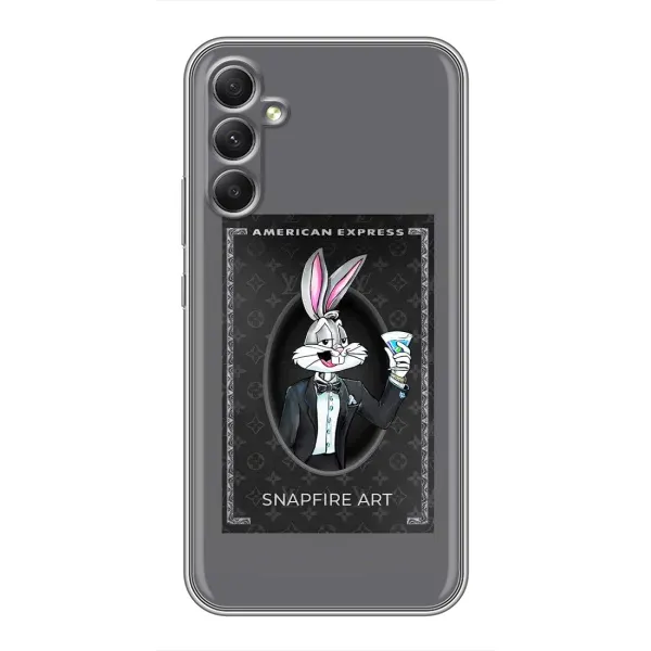Чехол с принтом «Бакс Бани LV» для Samsung Galaxy A34