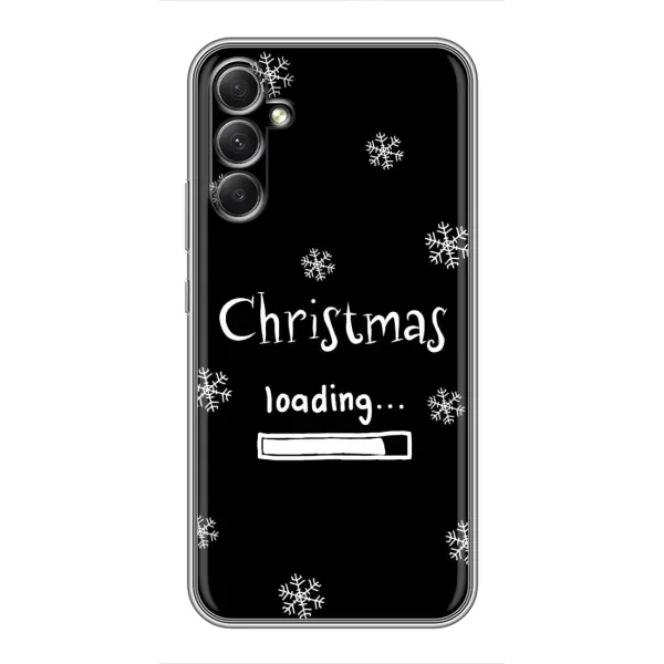 Чехол с принтом «Christmas loading» для Samsung Galaxy A34 Чехол с принтом «Christmas loading» для Samsung Galaxy A34