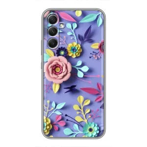 Чохли з квітами для Samsung Galaxy A34 (VPrint) (Дизайн квітів)