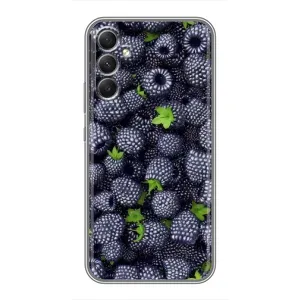 Чехлы с Фруктами для Samsung Galaxy A34 (VPrint) (Ежевика)